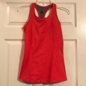 Like New! Nike Dri-Fit Tank in Coral. Size Small.